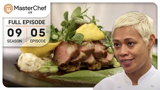 Lamb Rump vs. Charcoal Paneer | MasterChef UK: The Professionals | S09 EP05