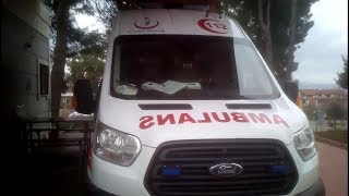 Kocaeli 112 Acil Ambulans Ekibi Trafiğe Takılı Kaldı