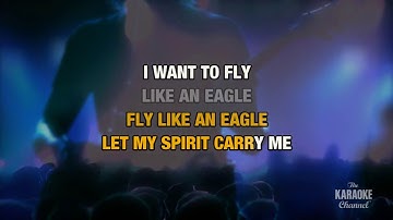 Fly Like An Eagle in the style of Steve Miller Band | Karaoke with Lyrics