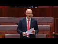 Leyonhjelm response to Senate censure motion