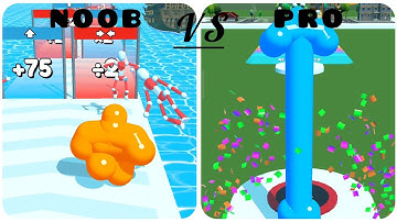 NOOB 🆚 PRO Tall Man Run 3d New Levels Big New Update Max Walkthrough Android iOS Gameplay level1647