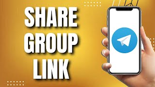 كيفية مشاركة رابط مجموعة Telegram (برنامج تعليمي سريع)