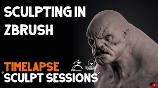 Unlocking Creativity: SCULPTING TROLL ZEEK in ZBRUSH | Timelapse 3D Modelling