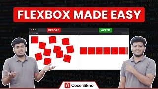 CSS Flexbox Basics Explained in Hindi | Build Responsive Layouts Like a Pro Code Sikho with AJ