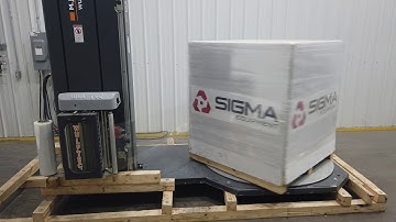 Wulftec WSML-150-B Semi Automatic Stretch Wrapper SIGMA Equipment