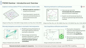 Jérémie Klinger (2024-10-14) - Matching method for first passage observables...