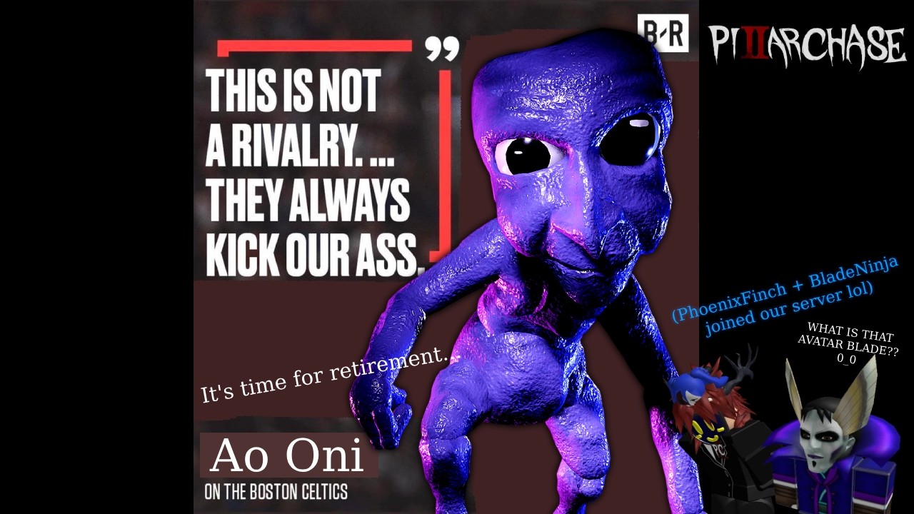 The Ao Oni rework is interesting... - PC2 Recode (PhoenixFinch + BladeNinja joined, wild lol)