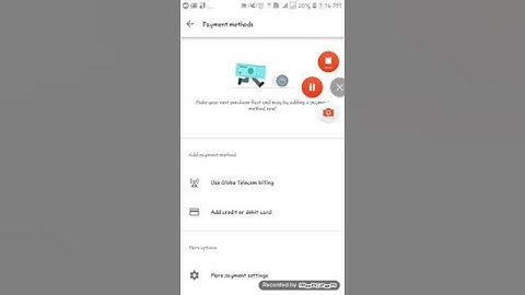Patulong naman po kong paano ma enable ang GLOBE TELECOM BILLING