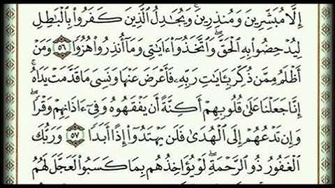 سورة الكهف كاملة بصوت السديس استمع واقرأ معه -