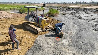 Part2 Great Expert Operator Bulldozer Pushing Stone and Dirt Truck Dumping Stone by Machines TV 6,191 views 12 days ago 2 hours, 13 minutes