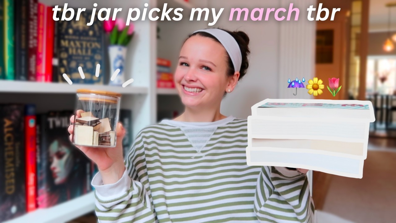 tbr jar picks my march tbr 📚🌷