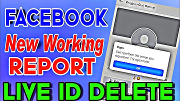 Facebook New Reporting Trick 2022 | How to report Facebook account 2022 | live fb id delete