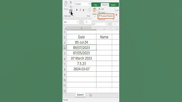 @Microsoft Excel Format Tool  #excel #exceltips #exceltricks #exceltools