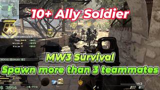 COD MW3 Survival Mode: Spawn Friendly AI - AlterWare Client
