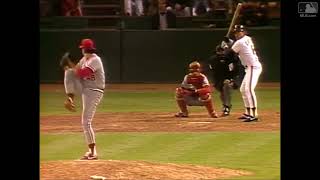 Reds Pitcher Tim Birtsas Strikes Out Gary Carter Sf For His 4Th Strike Out 6490