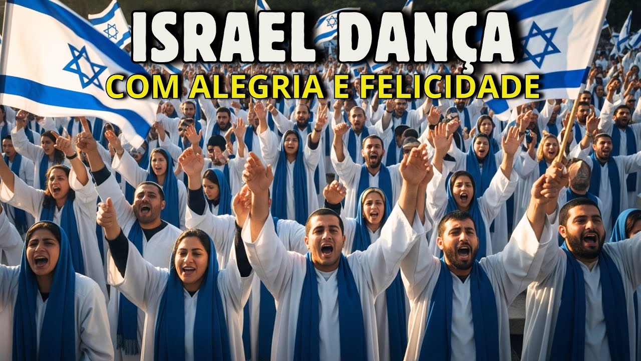 Dança Profética de Israel Celebrando o Rei Eterno com Alegria