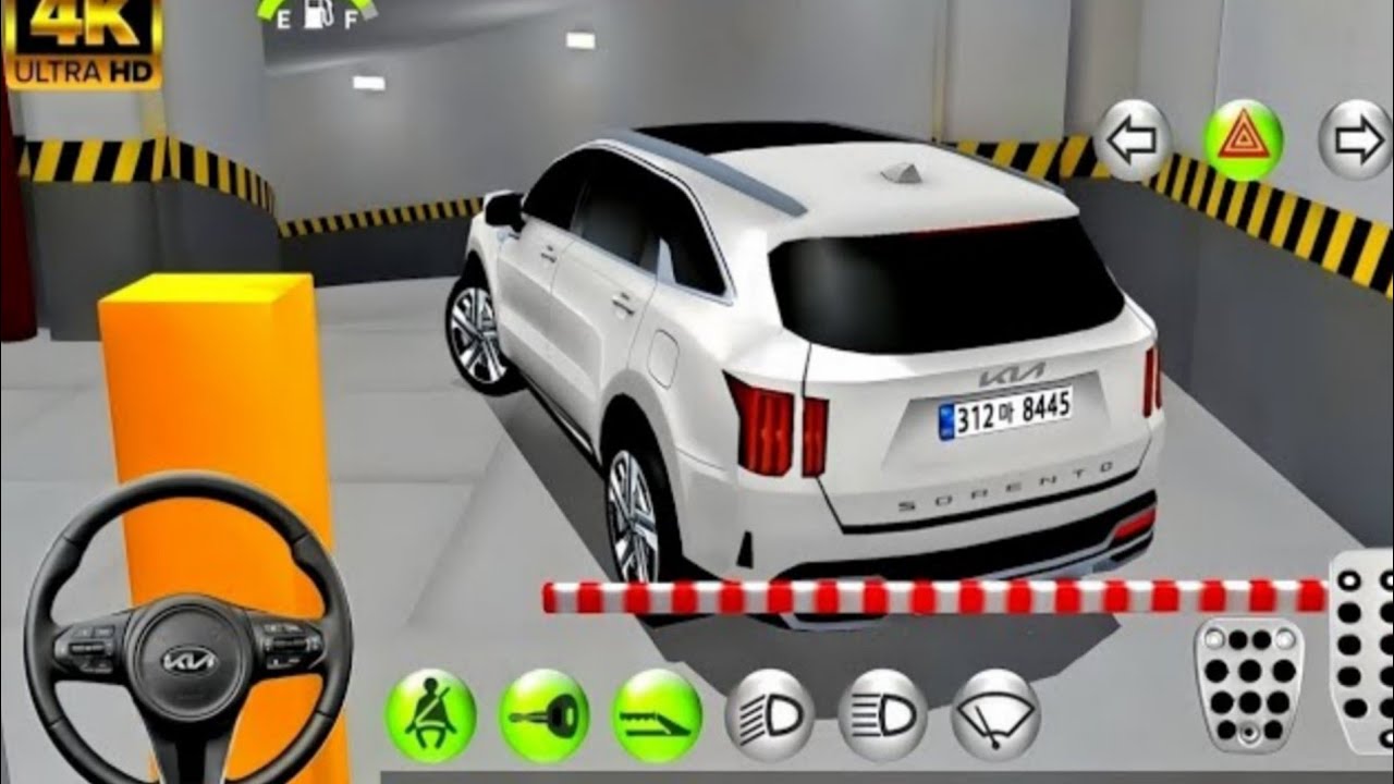 New MPV car KIA Carnival 2024 in Parking Building - 3D Driving Class Simulation - Android Gameplay