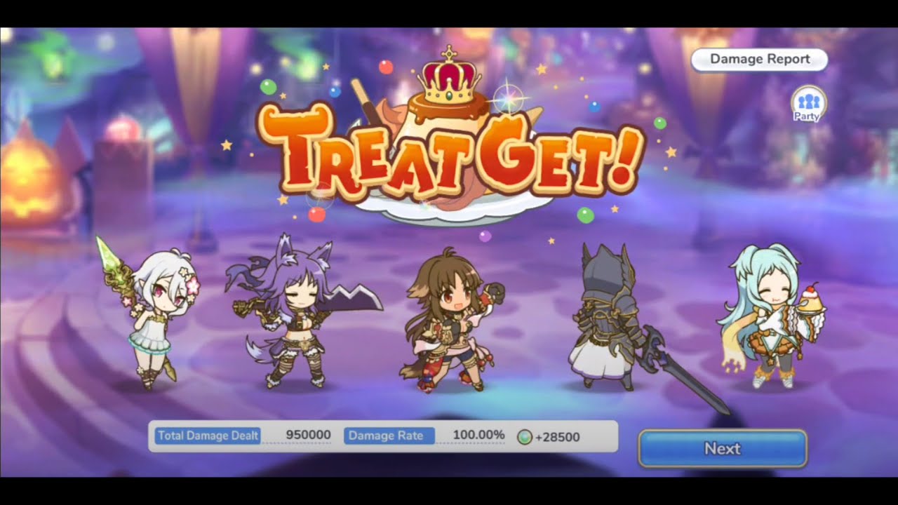 [Princess Connect! Re:Dive] Halloween event Global: Boss Jack-o-Pudding ...