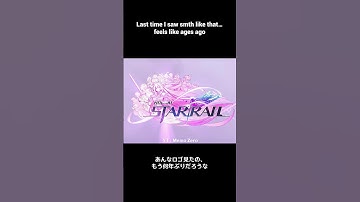 【崩壊：スターレイル】Cyrene logo looks so familiar キュレネのPVのロゴ、なんか見覚えある【Honkai: Star Rail】