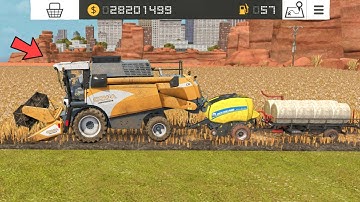 Roll Bales Making With Harvester In Fs18 ? Fs18 3 Player Gameplay | Timelapse |