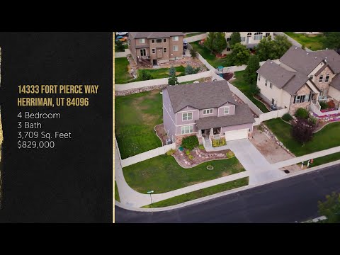 14333 Fort Pierce Way, Herriman, UT home video tour