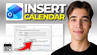 How To Insert Outlook Calendar Into Email (Tutorial 2026)