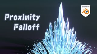 [Tut] Proximity Falloff - Blender Geometry Nodes 3.1 Field; GN-presets