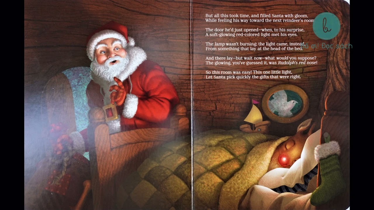 Bố ơi! Đọc sách | Chú tuần lộc mũi đỏ Rudolph