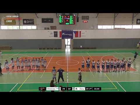 CEYBL U13, 11. 9. 2026, BCM Olomouc - BC Swiss Krono Žary