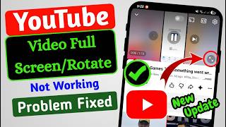 Fix YouTube Video Not Going Full Screen 2026 | Full Screen Button Not Working Problem