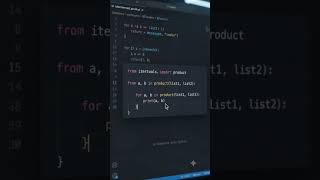 Stop Writing Nested Loops in Python! 🐍 #shorts #python