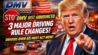 DMV Just Announced 3 Major Driving Rule Changes — Drivers Over 65 Must Act Now