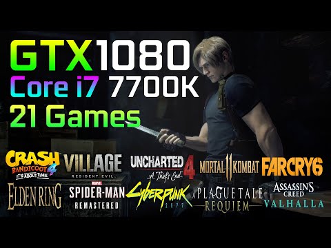 GTX 1080 - Core I7 7700K - Tested In 21 Games