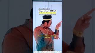 Ketika Dewan Haji Gebyar Memediasi Warga Yang Kelahi Karna Gak Bayar Hutang Alasan Usaha Tak Lancar