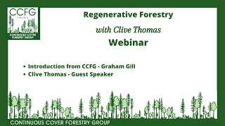 Regenerative Forestry