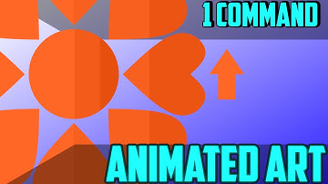 ❤ Animated Art Generator ❤ - Minecraft Command Block Creation [1.10][1.9]