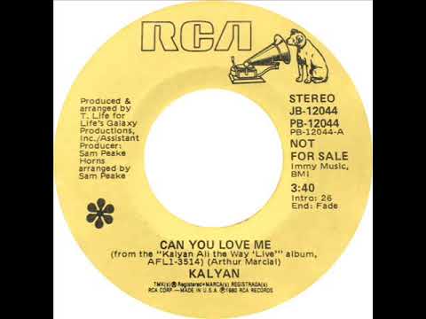 Kalyan - Can You Love Me