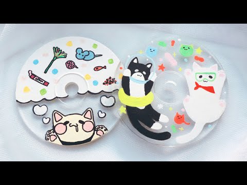 (eng)CD에 내맘대로 <strong>고양이</strong> <strong>그리기</strong>😜🐈쪼마에 새로운 작가 등장!!