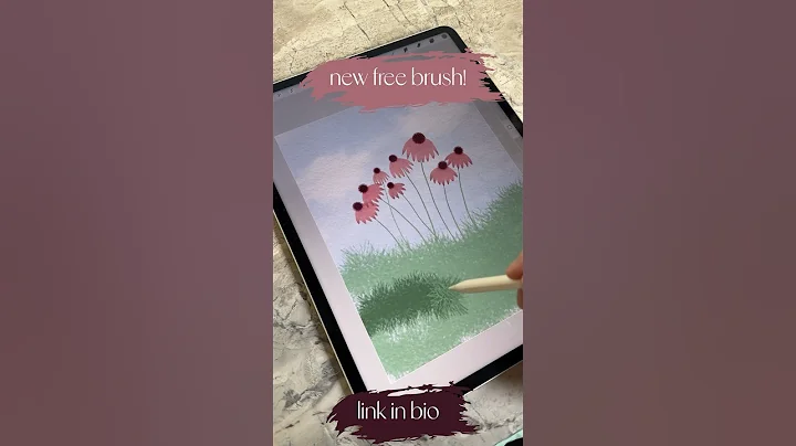 New Free Procreate brush! #procreate  #procreatebrushes #digitalpainting #artprocess #ipadartist