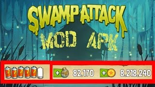 Swamp Attack v4.1.2.279 Mod Apk Download +Gameplay screenshot 2