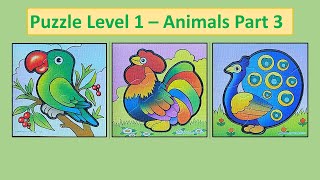 Puzzles for Kids | Kids Puzzle | Animal Puzzles Part 3  Level 1 screenshot 5