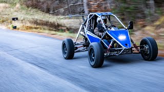 Street Legal Homebuilt Crosskart goes for an Insane ride!