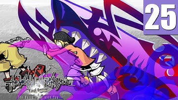 Dissonance Shark Boss - The World Ends With You Final Remix Gameplay Part 25 (A New Day: Day 2)