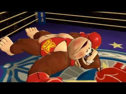 Punch-Out!! Wii - All Donkey Kong Challenges