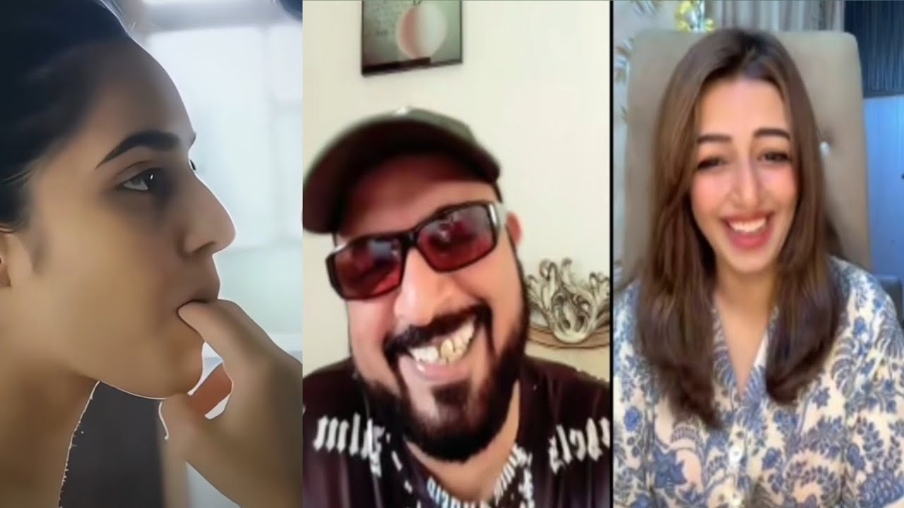 The girl asked the man to tell his topic || he said to question on sadness 