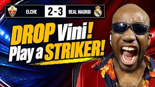Elche Real Madrid REACTION Post Match Analysis | 2-3 | MBAPPE & VINI DO NOT WORK! GULER LIVES! screenshot 3
