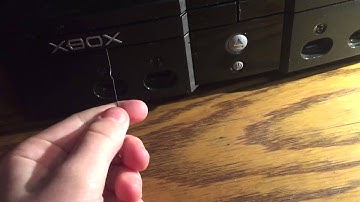 How to eject Xbox original disc drive DIFFERENT METHOD