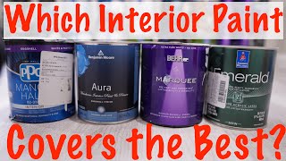 What Interior Paint Covers the Best?
