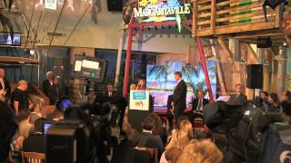 Margaritaville Opening Ceremony with Governor Christie