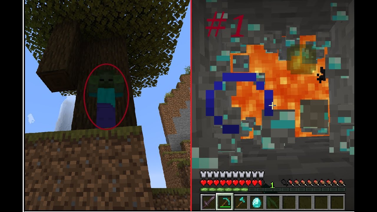 BEST MINECRAFT FAILS #1 - YouTube